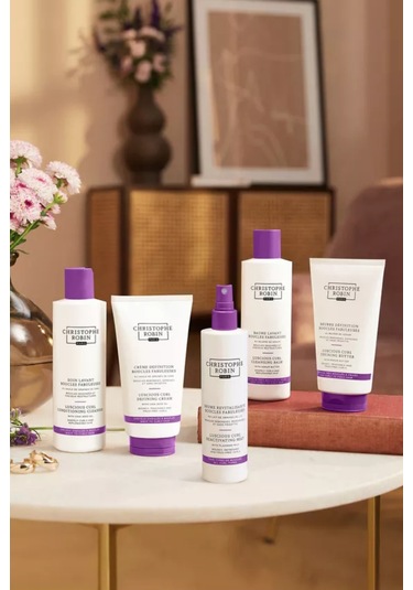 Christophe Robin Luscious Curl Belirginleştirici Krem, Chia Tohumu & Çörek Otu Yağı, 150 Ml
