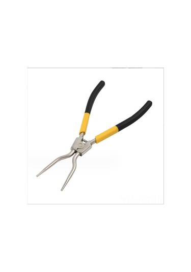 Hangfox 11 İnç Kırmızı Saplı Çelik Tırnak Açıcı - Samsung Lg Çamaşır Makinesi Tamiri İçin Düz Ve Eğik Uçlu Ahşapçı Aleti