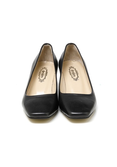 Topuklu/ Stiletto Kadın Rc-4000 Deriden Siyah Siyah