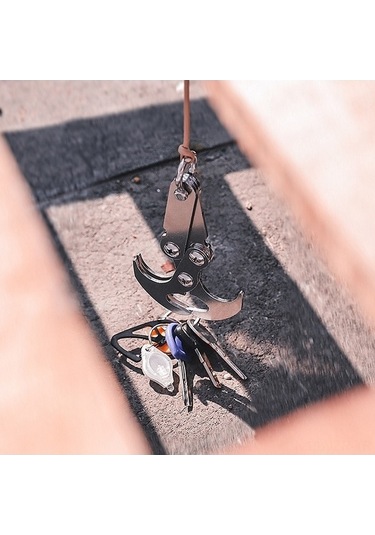 Bloomnest Yerçekimi Kancası - Küçük Ve Pratik Paslanmaz Çelik Kamp, Tırmanma, Hayatta Kalma Aracı, Çok Renkli Çok Renkli