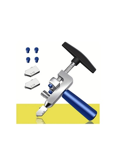 Willowhaven Silvery 2si1 Elmaslı Manuel Seramik Ve Cam Kesici Dayanıklı Metal Tabanlı Gümüşi