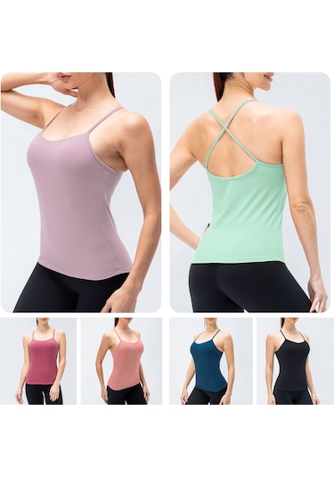 Jeemson Kadınlar İçin Çapraz Askılı Spor Sütyenli Atlet - Derin Mavi Xl Boy Koyu Mavi