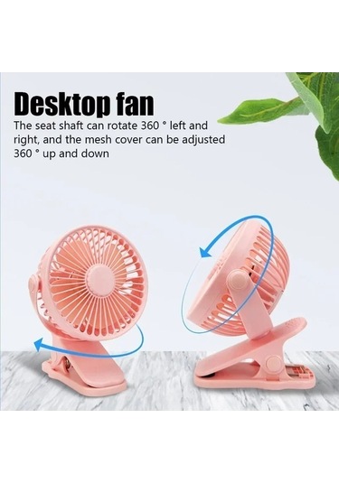 Novahub Taşınabilir Mini Usb Fan, Sessiz Masaüstü Fan, Yüksek Hızlı, 144-white, Çocuk Ve Yetişkinler İçin 01