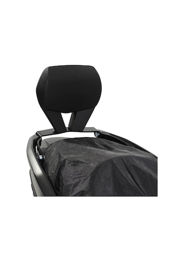 GP Kompozit Honda Forza 250 2018-2020 Uyumlu Sissy Bar Siyah