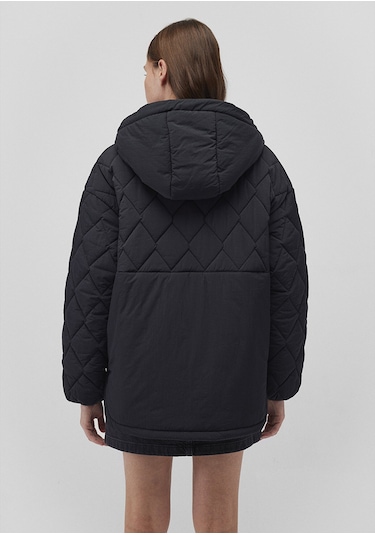 Mavi - Kapüşonlu Siyah Ceket 1110499-900 Siyah