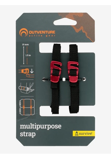 Outventure Outventure Tokalı Sandalye Slingi, 2 Adet, 150 Cm 146790856