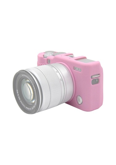 Puluz Soft Silicone Protective Case For Fujıfılm X-a3 / X-a10 Pink