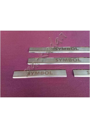Woc Chrome Renault Symbol Kapı Eşiği 2009-2012 4 Parça Paslanmaz