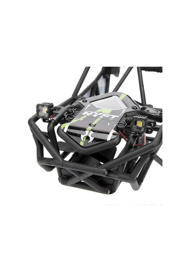 Yaozixa 1:10 Rc Araçlar İçin 5050 Led İkili Fener, Trx4/scx10 Uyumlu, Aydınlatma Fonksiyonu, 5-8v Çalışma Voltajı, Plastik+metal Malzeme