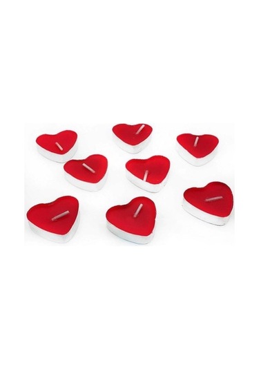 Mum Tea Lights 16Ad Kalp Şekilli