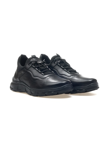 Libero Erkek Hakiki Deri Casual Günlük Ayakkabı 39-44 24k L5267 M Siyah Siyah