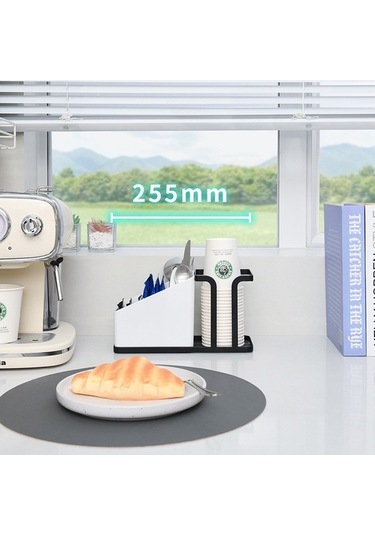 Dancemonkey Tutucu Tek Raf Masaüstü Çelik Cbtx Beyaz Bardak Kahve Filtresi İçin - Yd Çok Renkli