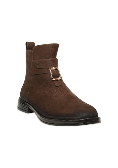 Mammamia D25kb-8305 Günlük Kahverengi Kadın Bot Kahverengi