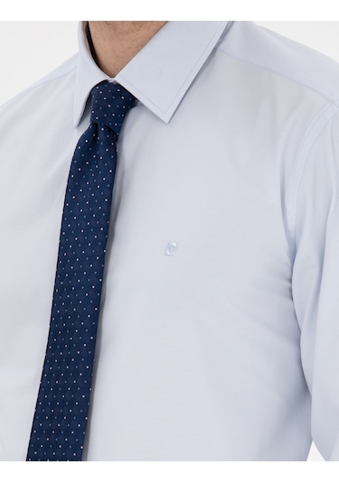 Pierre Cardin Erkek Açık Mavi Gömlek Basic 50307297-vr003 Açik Mavi