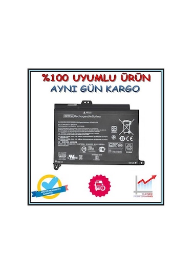 HP Uyumlu Bp02Xl Batarya Pil