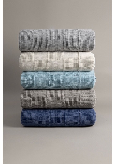 Plaid İndigo Tek Kişilik Battaniye 160x220 15016 Indigo