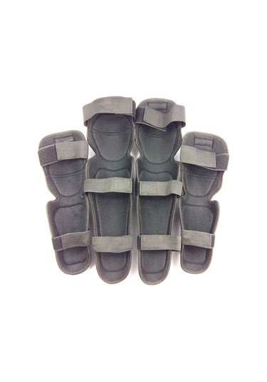 Shenzhen Xin Xin 4 Adet/sn Motosiklet Diz Ve Dirsek Koruyucu Pedler Motokros Pateni Diz Koruyucuları Sürme Koruyucu Dişliler Pedleri Koruma Siyah