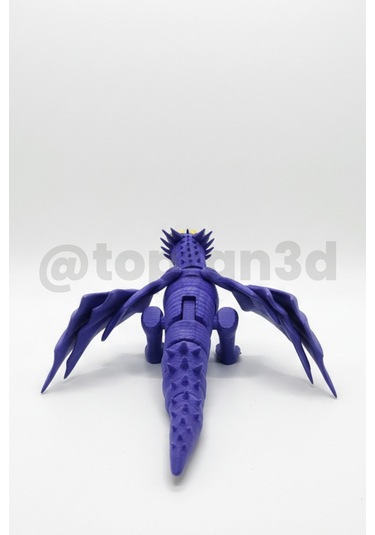 Mega Boy Ejderhanı Nasıl Eğitirsin Rüzgar Delici Ejderhası Hareketli Figür - 25cm