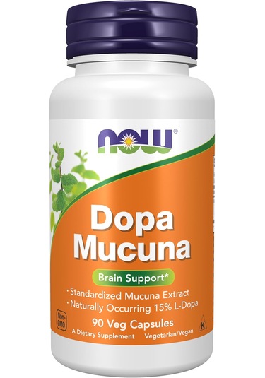 Now Supplements, Dopa Mucuna, Standardized Mucuna Extract With Na