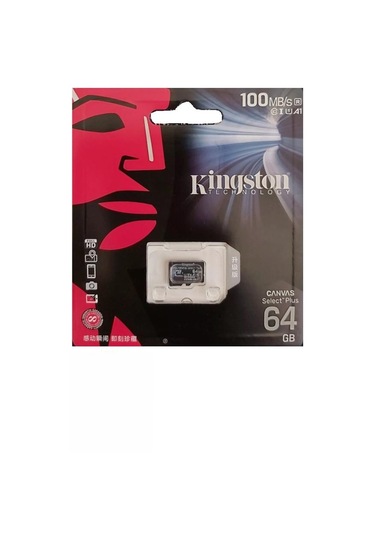 Kingstone 64 GB 100 MB/S Select Plus Hafıza Kartı