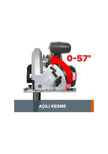 Worx WX520 20Volt 4.0Ah Li-ion Kömürsüz Profesyonel Daire Testere