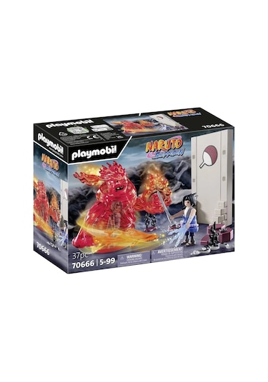 Playmobil Naruto Shippuden Sasuke Vs Itachi - 70666