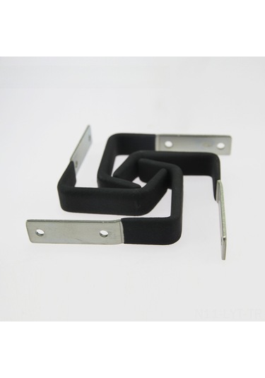 Youtek Büyük Boy Galvanizli L-şekilli Duvar Kanca, Kaymazsız Kaplama, 15 Kg Yük Taşıma Kapasitesi, Oturma Odası/garaaj İçin Kolay Kurulum Diğer