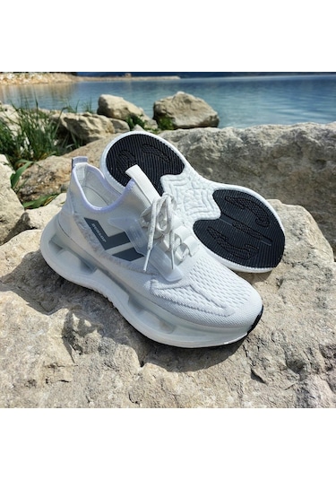 Dunlop 2357 Beyaz Air Yumuşak Taban Erkek Spor Ayakkabı AYKSAYAK-000518