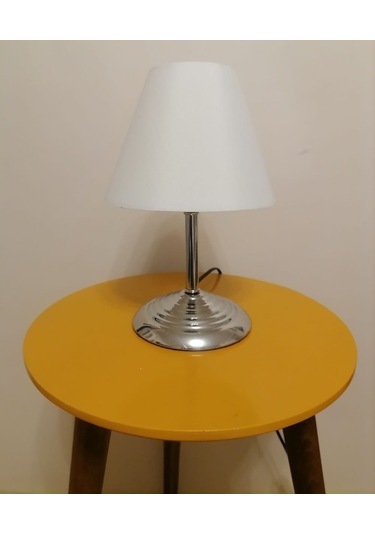Riolight Retro22,rustik,vintage Krom Gövde Kumaş Başlık 1xe27 Duy