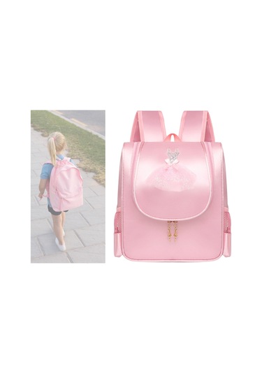 Suntek Bale Çantası Sırt Dans Kız Için Jimnastik Dansı Doğum Günü Pembe