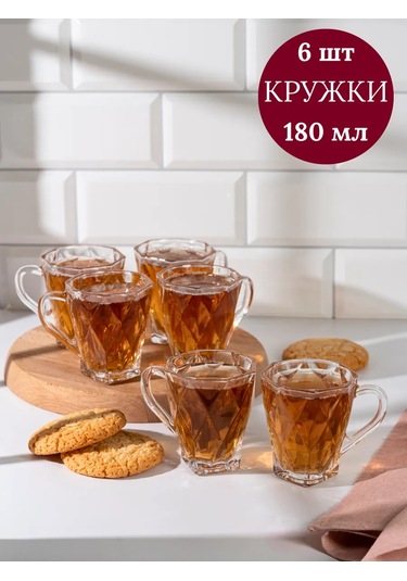 Purecrystal 6'lı Mug Seti 427732136 Beyaz