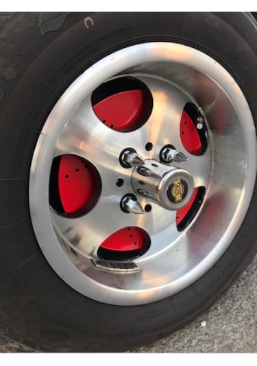 Üniversal Kampana Disk Sacı Disk Fırfırı 14'' Ve Üzeri Kırmızı