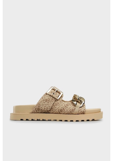 Guess Bayan Terlik Fl6ft2 Fal03 Beıbr Bej