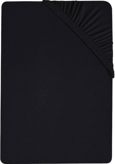 2 Adet Düz Pamuklu Tek Kişilik 80 X 200 X 30 Cm Lastikli Penye Çarşaf Açık Gri-siyah