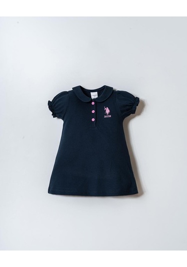 U.S. Polo Assn. U.s. Polo Assn Kız Bebek Elbise Lacivert-2358 Lacivert