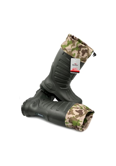 Sonimix Eva Termal Avcı Çizme Haki -30 Derece Soğuğa Dayanıklı (545634856) Haki