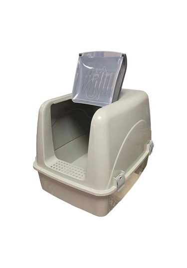 Cans Gri Lüx Kapalı Tuvalet Orta Boy 52x41x40 H