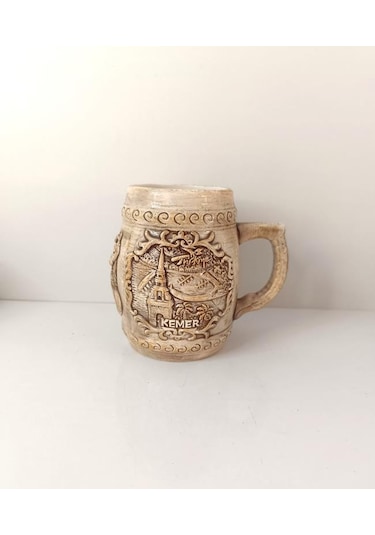 Bardak Kupa Seramik Bira Meşrubat Su Kahve Bardağı 450 Ml