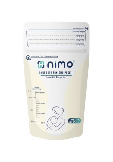 Nimo Strelize Anne Sütü Saklama Poşeti 20'li
