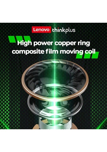 Lenovo XT81 TWS Bluetooth 5.3 Mikrofonlu Kablosuz Kulaklık Siyah