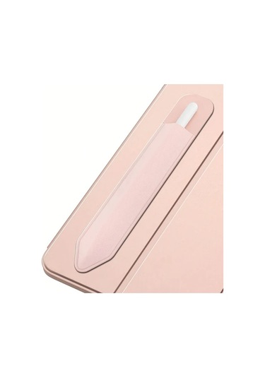Cordial 1 Adet Açık Pembe Tablet Stylus Kılıfı, Kapasitif Kalem Koruma Kılıfı,  Pencil Kılıfı, İnce Taşınabilir Yapışkanlı Kalem Çantası