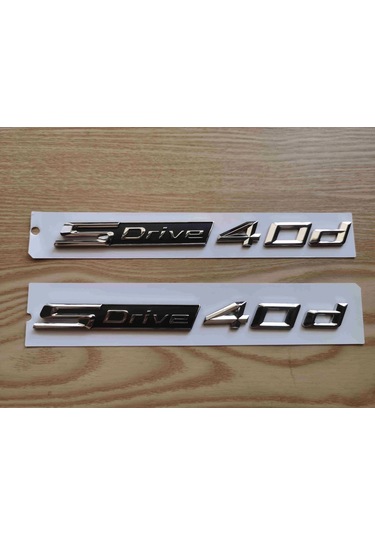 Sdrive 40d Çamurluk Arması Seti Bmw X1