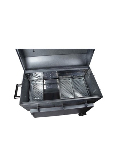 Igrıll Barbekü 1000 Mm Kömürlü Mangal Gri