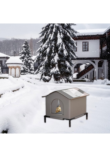 Suntek Açık Hava Kedileri Köpek Evi Su Geçirmez L