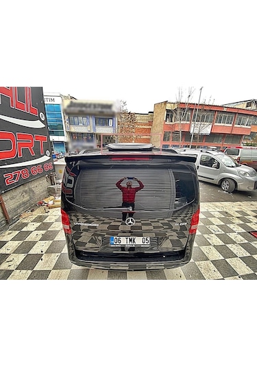 Mercedes Vito Raysat Uydu Kapak Fiberglass Boyasız
