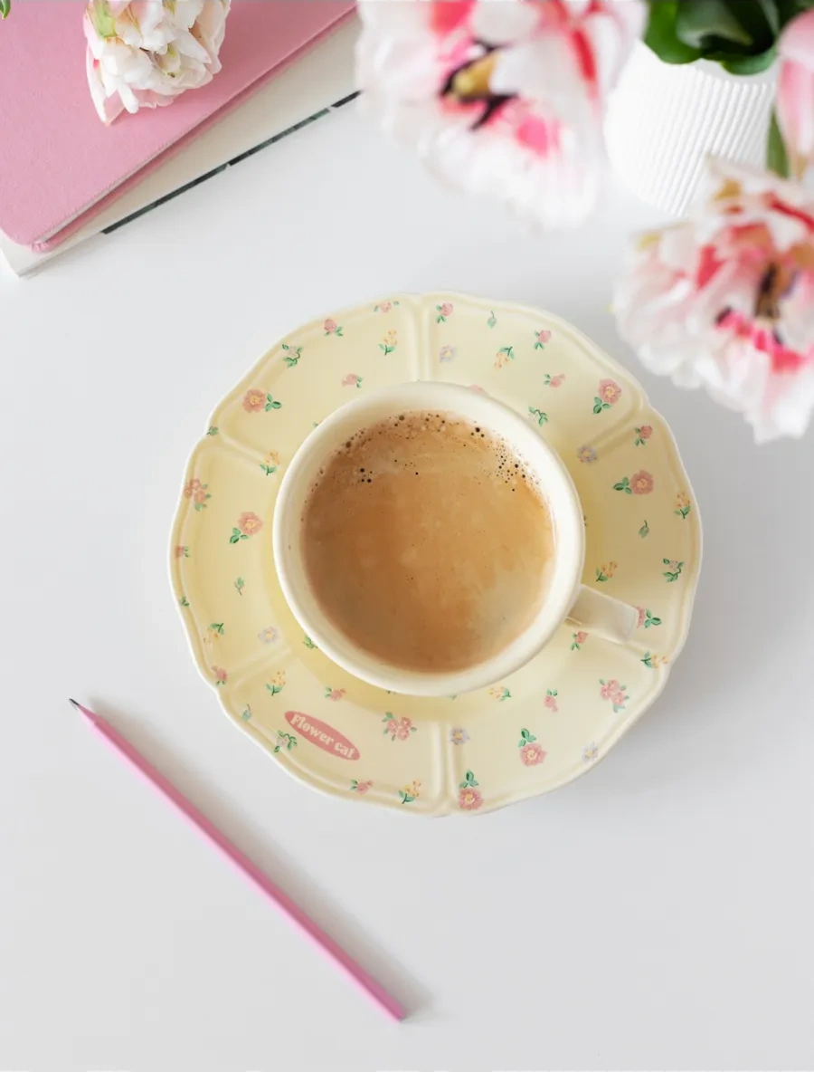 Perex Çay Takımı, Fincan Ve Tabak Seti, 250 Ml 319632817 Bej