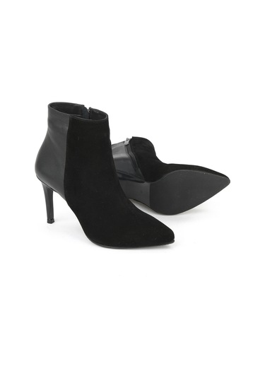 Ziya, Kadın Hakiki Deri Bot 1531030z25104 Siyah 1531030z25104 000 Siyah