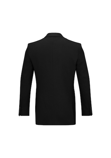 Hatemoğlu Siyah Slim Fit Mono Yaka Casual Takım Elbise 2963561 Siyah