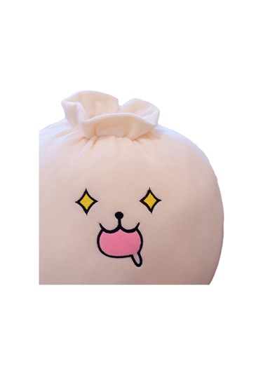 Homyl Bao Bun Dolması Peluş Hamur Yastık Yuvarlak Baozi Çok Stil B