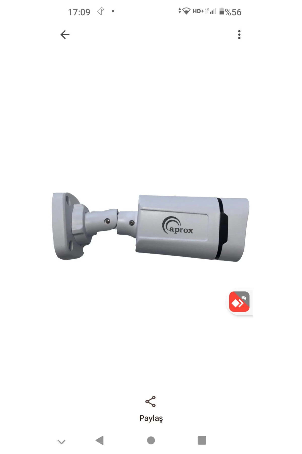 Ipc-5036bp 5 Mp Warmled Sesli İp Bullet Kamera